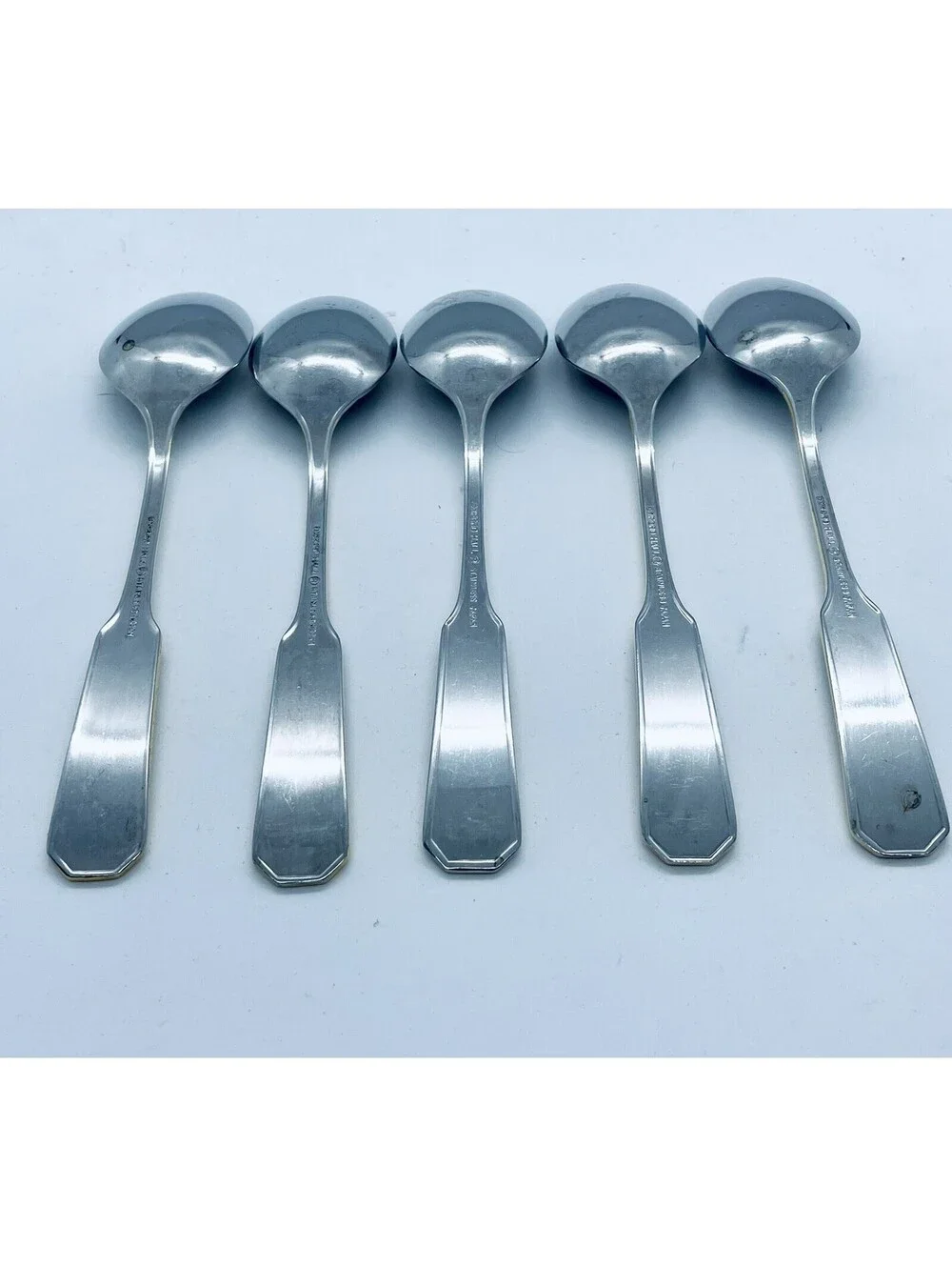 (5) Oxford Hall Stainless Japan Golden Coppelia Teaspoon Lot ~ 6.25”